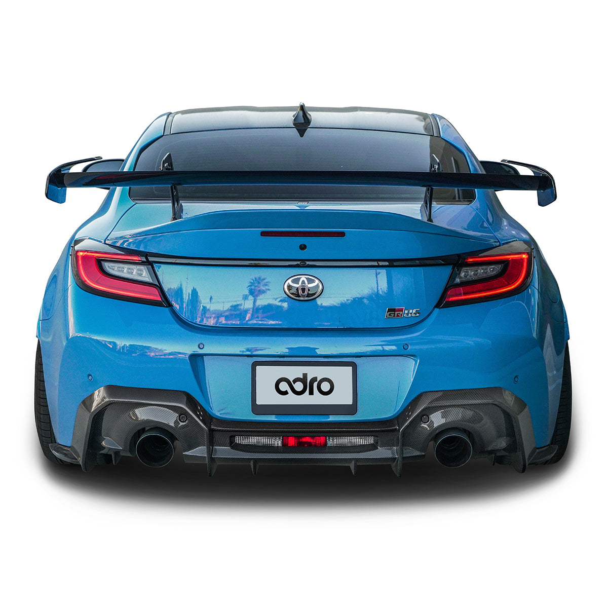ADRO Carbon Fiber Rear Diffuser 22+ Toyota GR86 / 22+ Subaru BRZ