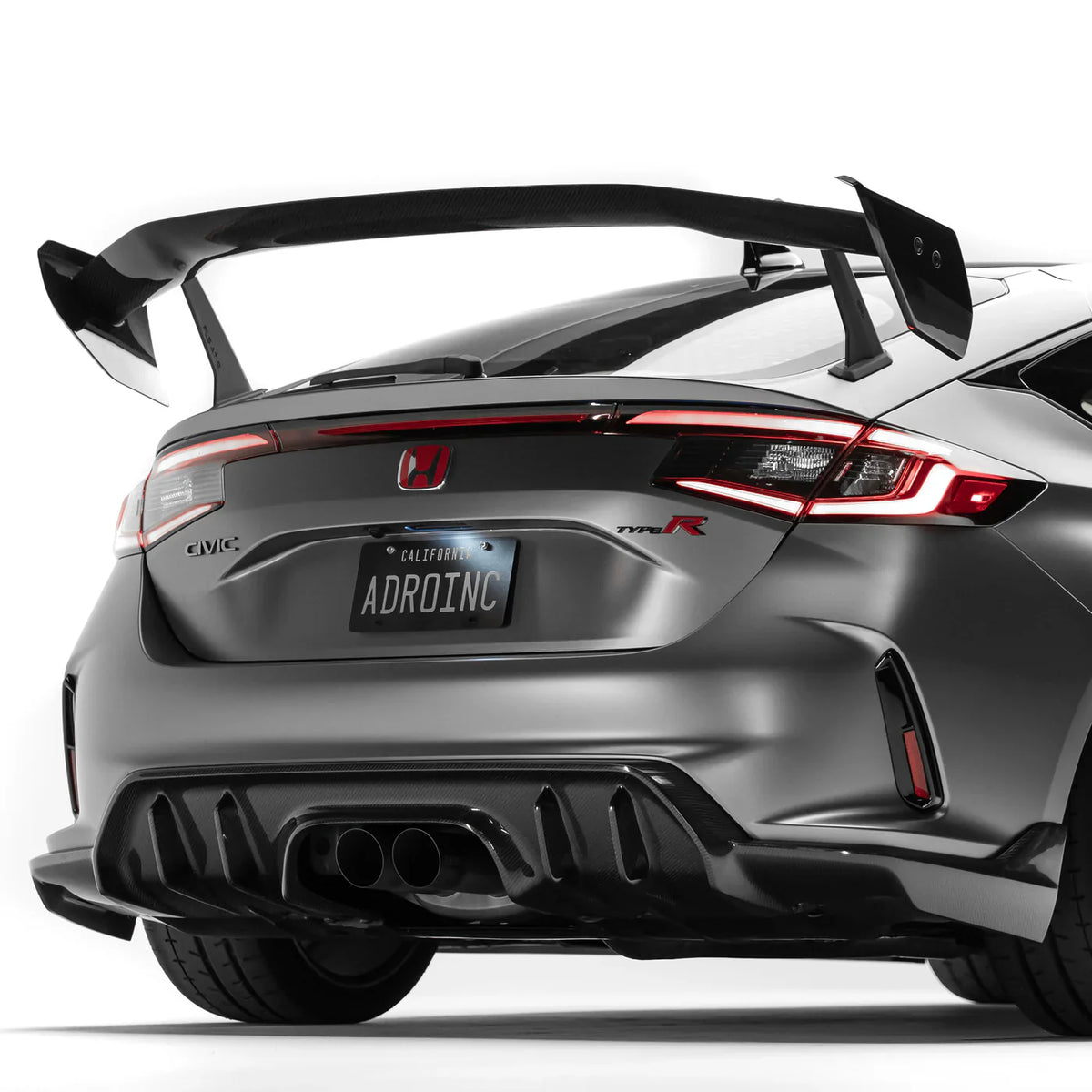 ADRO AT-R4 SWAN NECK WING Carbon Fiber 2023+ Honda Civic Type-R FL5