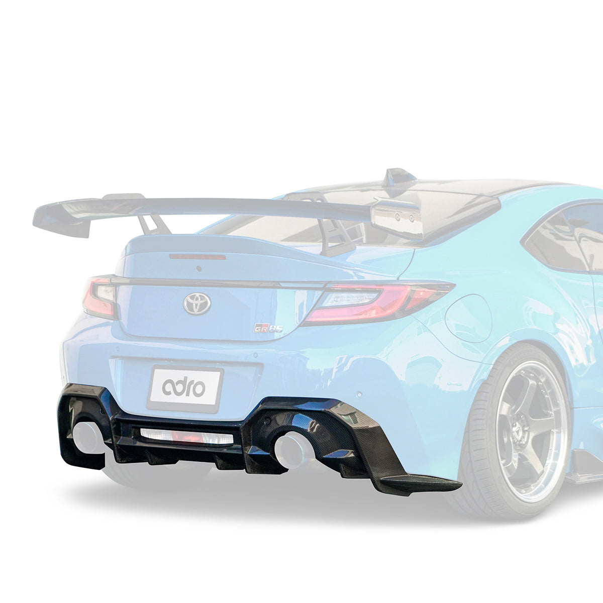 ADRO Carbon Fiber Rear Diffuser 22+ Toyota GR86 / 22+ Subaru BRZ