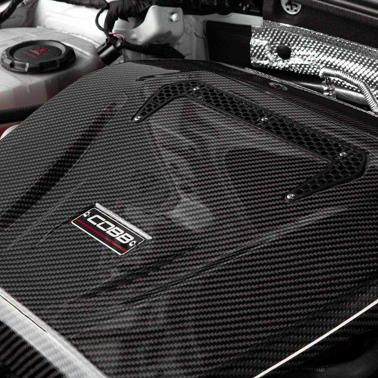 COBB Redline Carbon Fiber Engine Cover (Mk8) Golf R