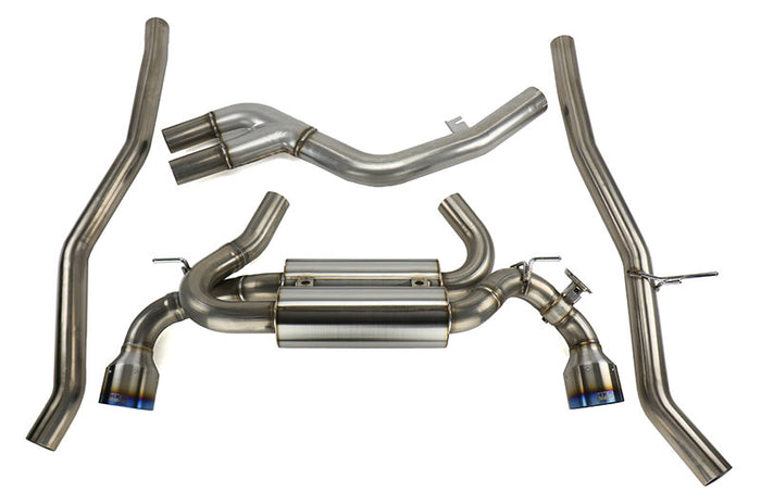 HKS Dual Muffler Catback Exhaust without OPF - 2020-2024 Toyota Supra