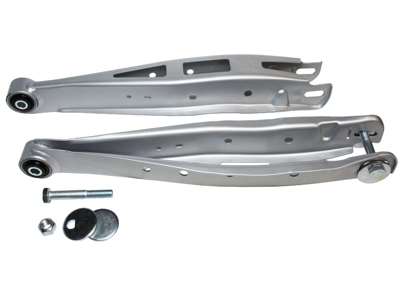 WHITELINE REAR ADJ LOWER CONTROL ARMS - Subaru 2022-2026 BRZ / Toyota GR86