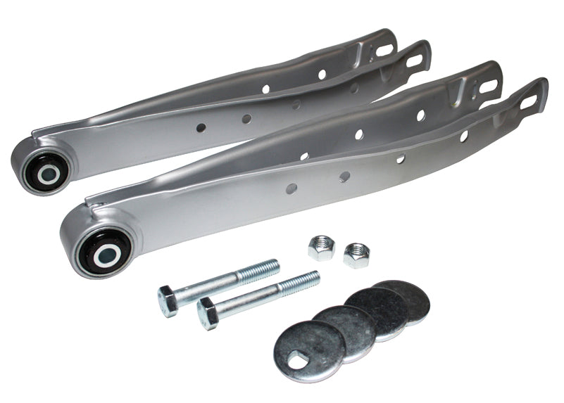 WHITELINE REAR ADJ LOWER CONTROL ARMS - Subaru 2022-2026 BRZ / Toyota GR86