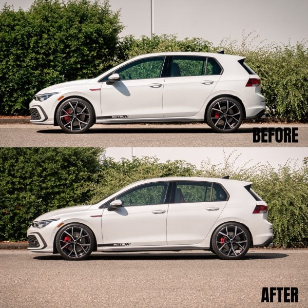CTS Turbo MK8 Golf GTI Lowering Spring Set