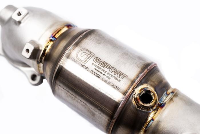 TSP High Efficiency Downpipe Upgrade for 2017+, 2023+ Honda Civic Type R FK8 FL5