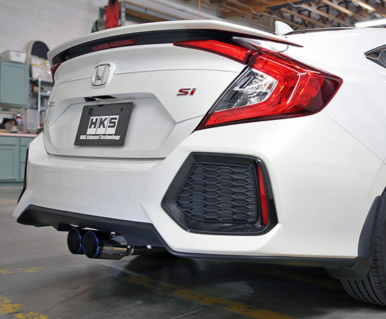 HKS Hi-Power Cat-Back Exhaust | 2017-2021 Honda Civic Si Sedan