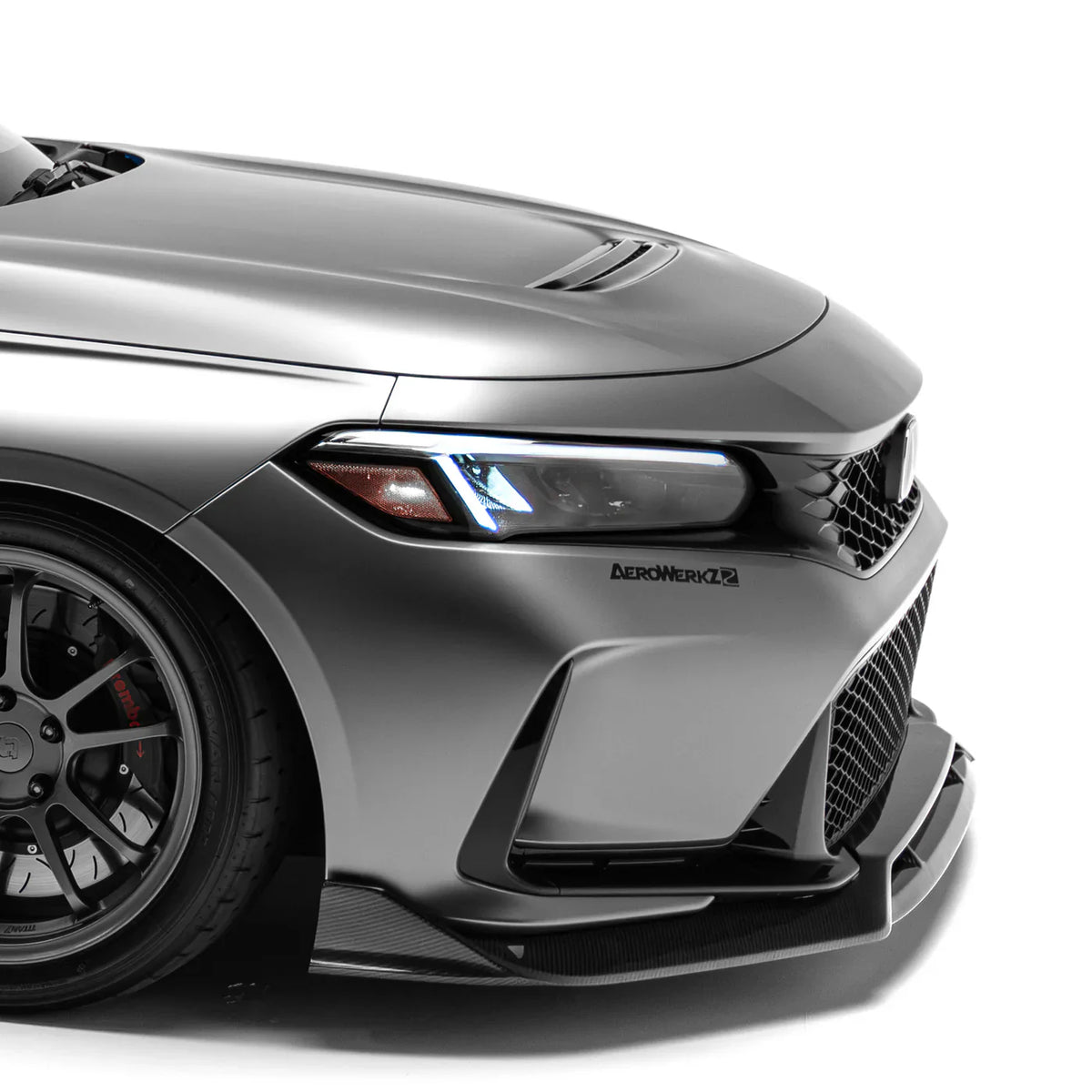 ADRO Carbon Fiber Front Lip 2023+ Honda Civic Type-R FL5