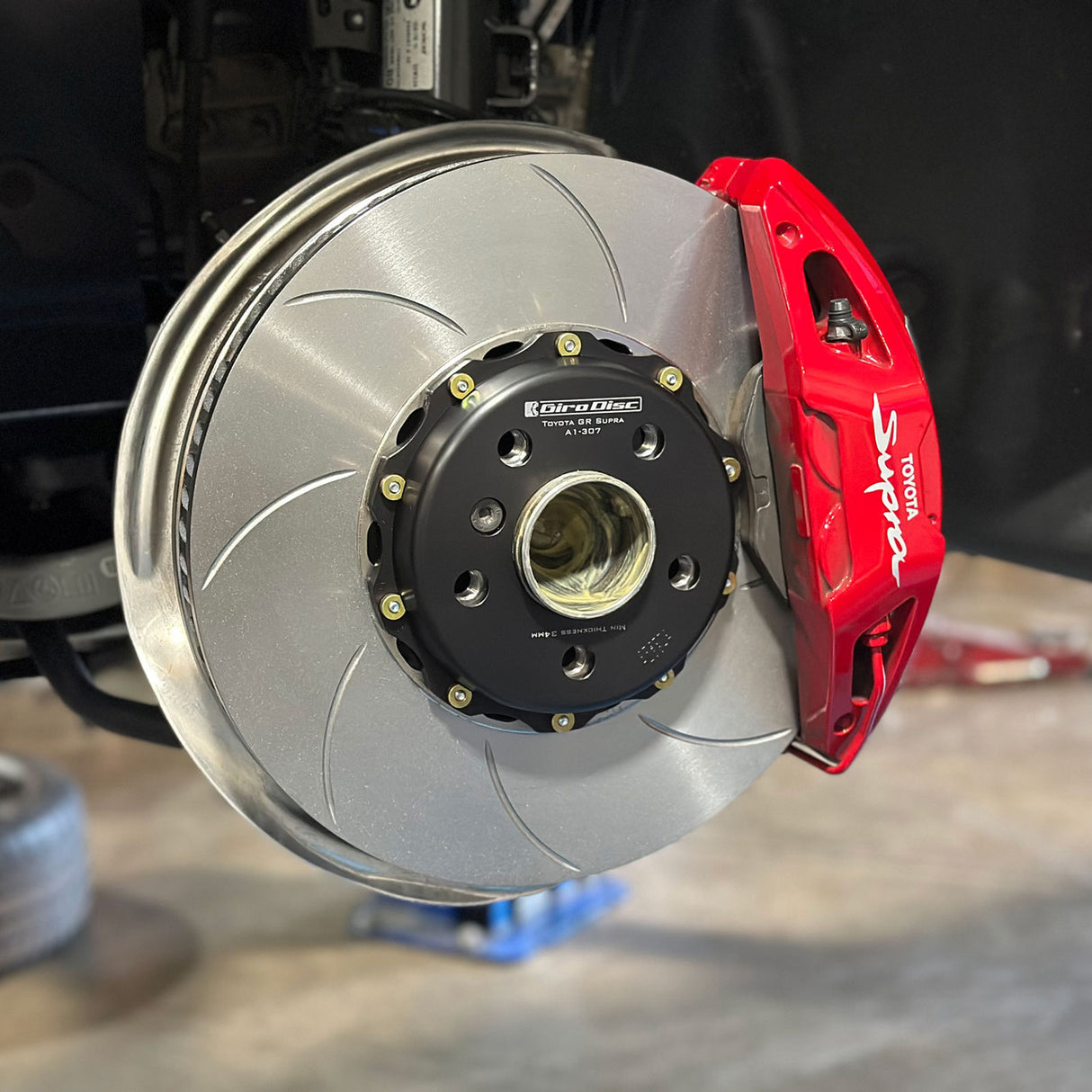 GIRODISC 2pcs Rotors, Front pair 2020-2025 Toyota GR Supra