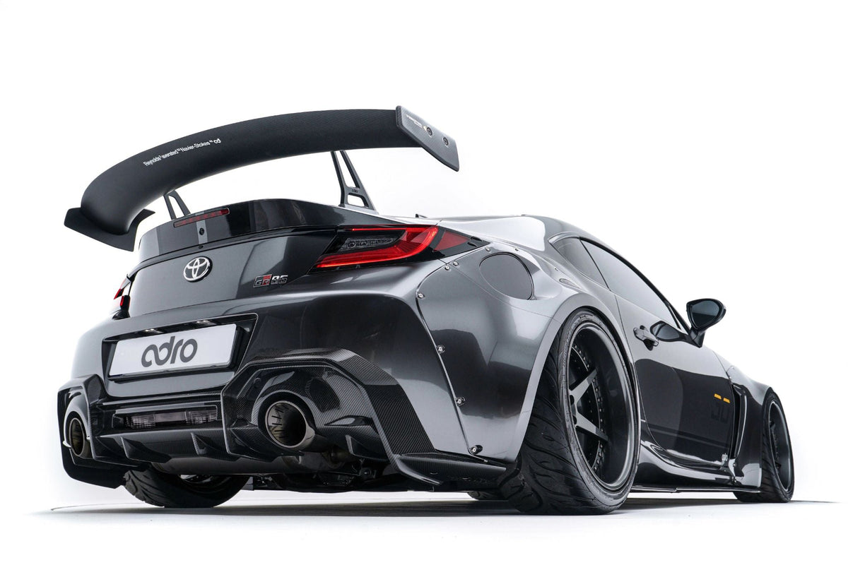 ADRO Carbon Fiber AT-R1 Swan Neck Wing 22+ Toyota GR86 / 22+ Subaru BRZ
