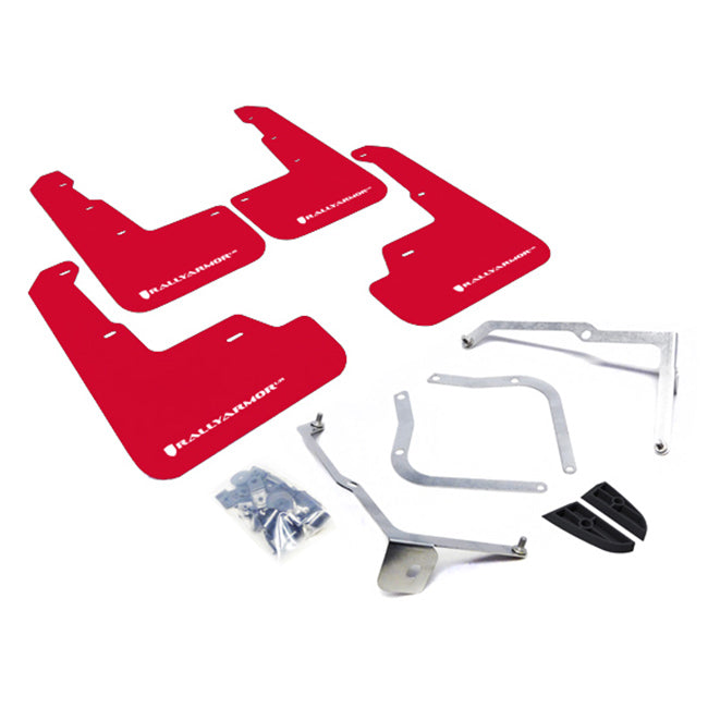 Rally Armor UR Mudflaps Urethane for Subaru WRX & STI 2015-2021